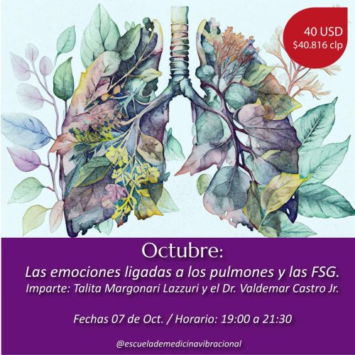 LAS EMOCIONES LIGADAS A LOS PULMONES Y LAS FSG - ONLINE